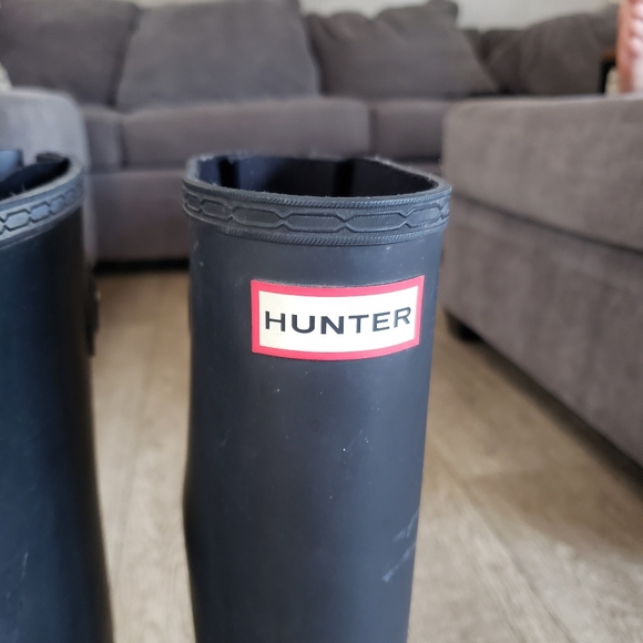 Hunter tall black boots - Picture 9 of 9